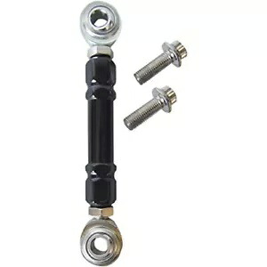 アロイアート ブラック 調整可能なミッドコントロールシフトリンケージ ハーレーダイナ 84-17用 Alloy Art Black Adjustable Mid Control Shift Linkage for Harley Dyna 84-17 【並行輸入品】