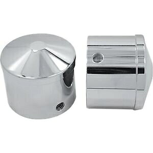 AVON GRIPS AXL-AIR-CH クローム フロント アクスル ナット カバー 08-20 ツーリング用 AVON GRIPS AXL-AIR-CH Chrome Front Axle Nut Covers for 08-20 Touring 【並行輸入品】