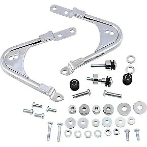 コブラ 602-2103 クローム 取り外し可能ツアーパック ラックマウントキット - リア Cobra 602-2103 Chrome Detachable Tour Pack Rack Mounting Kit- Rear 【並行輸入品】