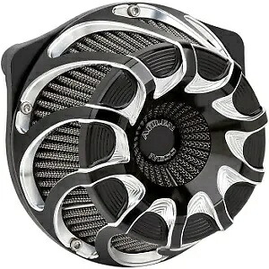 Arlen Ness 18-981 ブラック ドリフト倒立シリーズ エアクリーナーキット ハーレー用 Arlen Ness 18-981 Black Drift Inverted Series Air Cleaner Kit for Harley 【並行輸入品】