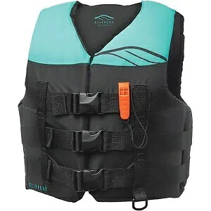 滑りやすい女性用ハイドロナイロンベスト - 米国沿岸警備隊承認済みタイプ 3 PFD Slippery Women's Hydro Nylon Vest - US Coast Guard Approved Type 3 PFD 【並行輸入品】
