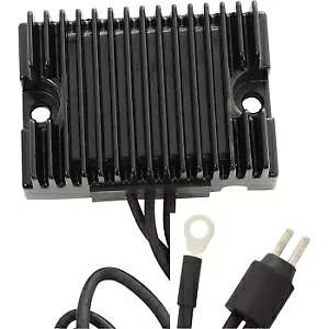 Drag Specialty 2112-0827 ブラック ソリッドステート レギュレーター 92-93 スポーツスター用 Drag Specialties 2112-0827 Black Solid-State Regulator for 92-93 Sportster 【並行輸入品】