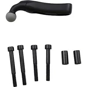 Ciro 50111 / 4402-0576 ブラック ブレーキ/クラッチ パーチ マウント ボールエンド付き Ciro 50111 / 4402-0576 Black Brake/Clutch Perch Mount with Ball End 【並行輸入品】