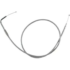 ドラッグスペシャリティーズ 0651-0247 ステンレス編組アイドルケーブル Drag Specialties 0651-0247 Stainless Braided Idle Cable 【並行輸入品】 40,755円