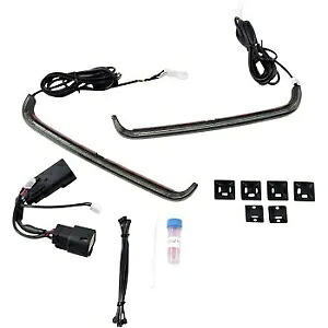 CD スモーク ノンシーケンシャル ロープロファイル Bagz LED ライト 09-13 CVO FLHX/FLTR 用 CD Smoke Non-Sequential Low-Profile Bagz LED Lights for 09-13 CVO FLHX/FLTR 【並行輸入品】