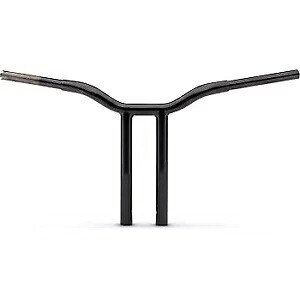 LA CHOPPERS LA-7337-14B ブラック 14 インチ Kage Fighter 溶接ストレートライザー ハンドルバー LA CHOPPERS LA-7337-14B Black 14\