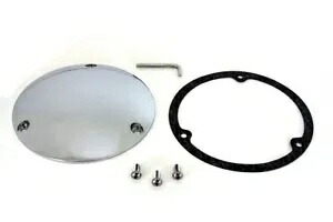 V-Twin 42-0605 クローム ドーム ダービー カバー キット ガスケットとハードウェア付き V-Twin 42-0605 Chrome Dome Derby Cover Kit with Gasket & Hardware 【並行輸入品】