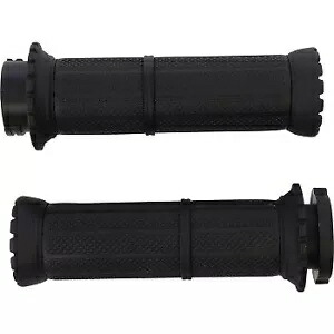 Kuryakyn 3582 ブラック ライオット グリップ ハーレーダビッドソン ケーブル オプ スロットル用 Kuryakyn 3582 Black Riot Grips for Harley Davidson Cable Op Throttle 【並行輸入品】