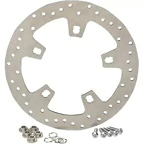 ステンレススチールドリルドフロントブレーキローター FLHT/FLHX/FLTR 14-20 & FLHR 17-20用 Stainless Steel Drilled Front Brake Rotor for FLHT/FLHX/FLTR 14-20 & FLHR 17-20 【並行輸入品】