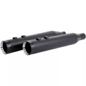 Khrome Werks ブラック タービン チップ 4.50 インチ HP-Plus スリップオン マフラー 17-23 ツーリング Khrome Werks Black Turbine Tip 4.50\