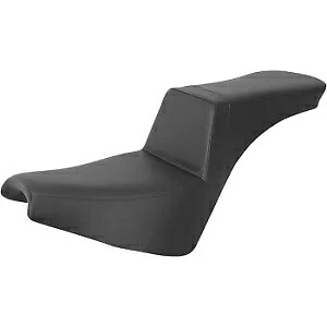 SADDLEMEN 18-22 スタンダード&ストリートボブ用 ブラック スムースステップアップシート 818-30-194 SADDLEMEN 818-30-194 Black Smooth Step-Up Seat for 18-22 Standard & Street Bob 【並行輸入品】