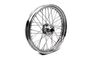 V-Twin 52-1029 クローム 23インチ x 3.00インチ フロント スポーク ホイール FXD 08-17 ABSなし用 V-Twin 52-1029 Chrome 23\