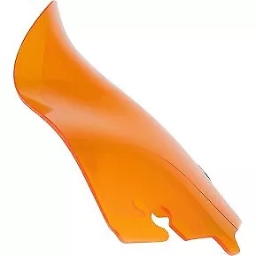 KLOCK WERKS KWW-01-0682 カラー フレア スポーツ ウインドシールド - 6-1/2 インチ - オレンジ FLH 14-23 KLOCK WERKS KWW-01-0682 Kolor Flare Sport Windshield- 6-1/2\
