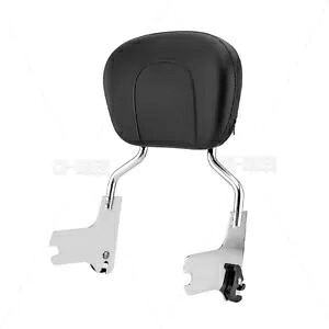取り外し可能なバックレスト助手席シーシーバー ハーレーロードキングエレクトラグライド 97-08用 Detachable Backrest Passenger Sissy Bar For Harley Road King Electra Glide 97-08 【並行輸入品】
