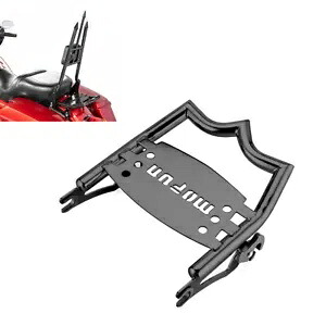 ブラック 荷物ラック 09+ ハーレーダビッドソン ロードキング グライド エレクトラ ストリート グライド用 Black Luggage Rack For 09+ Harley Davidson Road King Glide Electra Street Glide 【並行輸入品】