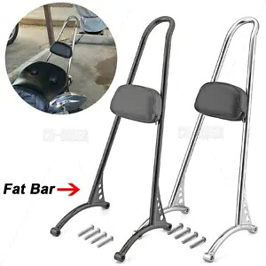 クロームブラックシーシーバーバックレストハーレースポーツスターXL 1200 883 XLH 1996-2013用 Chrome Black Sissy Bar Backrest For Harley Sportster XL 1200 883 XLH 1996-2013 【並行輸入品】