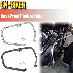 ハイウェイ エンジン ガード クラッシュバー 2018-2024 ハーレー ソフテイル ファット ボブ ブレイクアウト用 Highway Engine Guard Crash Bar For 2018-2024 Harley Softail Fat Bob Breakout 【並行輸入品】