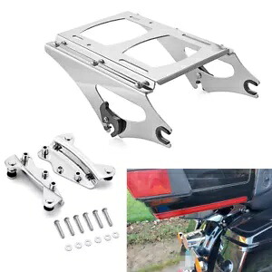 Two Up ツアーパック Pak マウントラック ハーレーエレクトラグライド ロードグライド 2009-2013用 Two Up Tour Pack Pak Mounting Rack for Harley Electra Glide Road Glide 2009-2013 【並行輸入品】