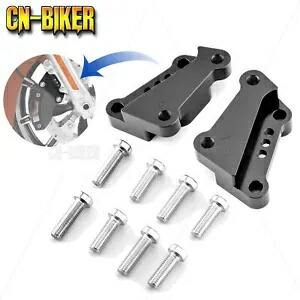 ハーレーツーリングエレクトラロードグライド13インチローター用ブレーキキャリパー延長ブラケット Brake Caliper Extension Bracket For Harley Touring Electra Road Glide 13\