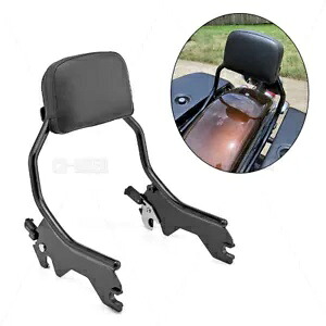 ショートハイト シーシーバー バックレスト ハーレー ヘリテージ クラシック ストリート ボブ 2018-2024用 Short Height Sissy Bar Backrest For Harley Heritage Classic Street Bob 2018-2024 【並行輸入品】
