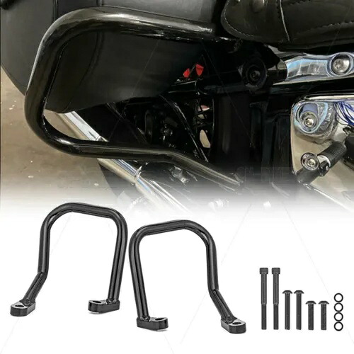 18-UP ハーレー ソフテイル FLHC FLHCS リア サドルバッグ ガード クラッシュ バー Repl 90201315 用 For 18-UP Harley Softail FLHC FLHCS Rear Saddlebag Guard Crash Bar Repl 90201315 【並行輸入品】