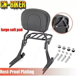 シーシーバー背もたれパッド荷物ラックドッキングキットハーレー CVO ブレイクアウト FXSBSE Sissy bar Backrest Pad Luggage Rack Docking Kits For Harley CVO Breakout FXSBSE 【並行輸入品】