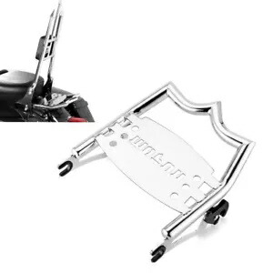 クローム 荷物ラック ハーレー ツーリング エレクトラ ロードキング ストリート グライド 2009-UP用 Chrome Luggage Rack For Harley Touring Electra Road King Street Glide 2009-UP 【並行輸入品】