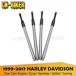 調整可能なプッシュロッドキット スポーツスターハーレー 99-UP ツインカム 14-UP スポーツスター用 Adjustable Pushrods Kit For Sportster Harley 99-UP Twin Cam 14-UP Sportster 【並行輸入品】