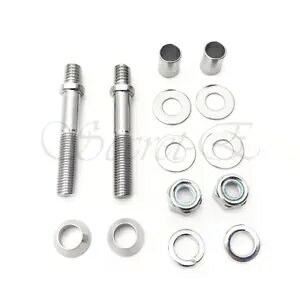 ミラーターンシグナルマウントハードウェアアダプターボルトハーレークラシックカスタム用 Mirrors Turn Signals Mount Hardware Adapter Bolt For Harley Classic Custom 【並行輸入品】