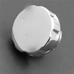 ビレットアルミニウム液体リザーバーキャップカバー「RR」2000-2001 ホンダ CBR 929RR Chr Billet Aluminum Fluid Reservoir Cap Cover \