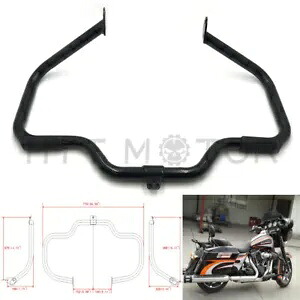 ブラック エンジンガード ハイウェイクラッシュバー ハーレーツーリング 1997-2008 2007 2006 2005用 Black Engine Guard Highway Crash Bar For Harley Touring 1997-2008 2007 2006 2005 【並行輸入品】 40,755円