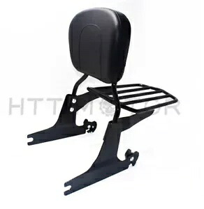 シシーバーバックレスト取り外し可能な荷物ラックハーレーソフテイル 200 ミリメートルリアタイヤフェン sissybar backrest Detachable luggage rack For Harley Softail 200mm rear tire fen 【並行輸入品】