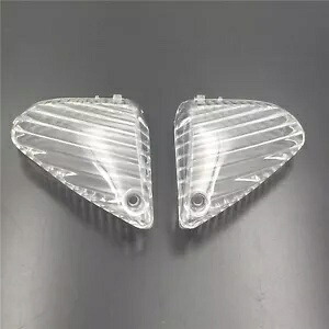 リアウインカーレンカバースズキ 2007-200 GSXR1000/600/750 クリア Rear Turn Signal Len Cover For Suzuki 2007-200 GSXR1000/600/750 Clear 【並行輸入品】