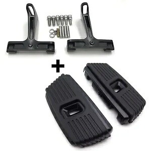 ハナスクエア パッセンジャーフットボード フロアボード ハーレーツーリング 93-18 FLHR FLHX用 Hana Square Passenger Footboard FloorBoard For Harley Touring 93-18 FLHR FLHX 【並行輸入品】
