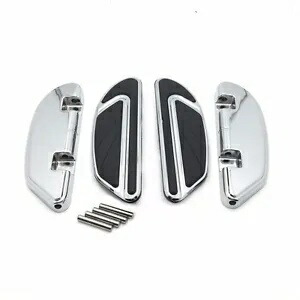 エアフローパッセンジャーフットボードキット ハーレーワイドグライド/ロードキング/ストリートグライドChr用 Airflow Passenger Footboard Kit For Harley Wide Glide/Road King/Street Glide Chr 【並行輸入品】