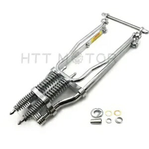 ボバー クローム カスタム スプリンガー フロントエンド フィット -4 インチ在庫ハーレーモーターサイクル BOBBER Chrome CUSTOM SPRINGER FRONT END FIT -4\