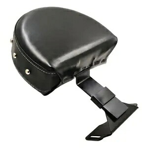 HTTMT- ブラック デタッチ ドライバー バックレスト スタッド パッド 14-UP Indian Chi に対応 HTTMT- Black Detach Driver Backrest Studded Pad Compatible With 14-UP Indian Chi 【並行輸入品】