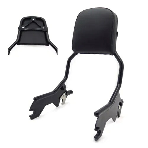 SE- パッセンジャー シーシーバー アップライト ブラック 2018-2020 ハーレー ソフテイル Sl に対応 SE- Passenger SissyBar Upright Black Compatible With 2018-2020 Harley Softail Sl 【並行輸入品】