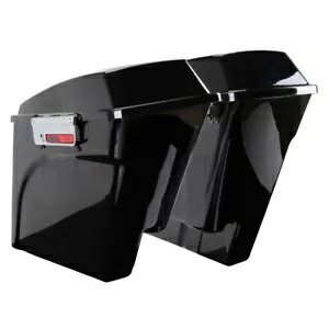 クローム サドルバッグ蓋ハードウェア ラッチ ヒンジ ロック キット ハーレー ツーリング 1994-2013 用 Chrome Saddlebag Lids Hardware Latch Hinge Lock Kit for Harley Touring 1994-2013 【並行輸入品】