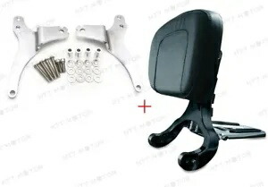 ハーレー 97-08 ロードグライド ロードキング ストリート グライド用ローマウントブラケット & バックレスト Low Mount Bracket & Backrest For Harley 97-08 Road Glide Road King Street Glide 【並行輸入品】