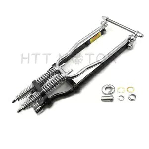 クローム スプリンガー フロント エンド +4 長さ ハーレーダビッドソン スポーツスター ボバー チョッパー DNA Chrome Springer Front End +4 Length Harley Davidson Sportster Bobber Chopper dna 【並行輸入品】