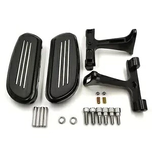 流線型パッセンジャーフットボードフロアボード取付ブラケット 93-19 ツーリングトライ用 Streamline Passenger Footboard Floorboard Mounting Bracket For 93-19 Touring Tri 【並行輸入品】