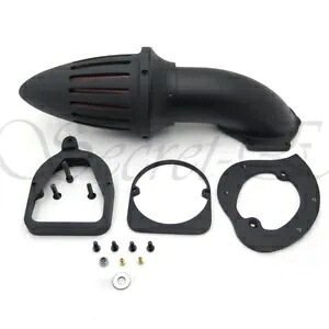 ブレットエアクリーナーキット インテークフィルター ホンダ スピリットエース 750 '98-'13 マットブラック Bullet Air Cleaner Kit Intake Filter For Honda Spirit Ace 750 '98-'13 Matte Blac 【並行輸入品】