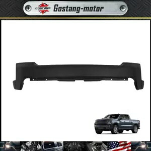 19-21 シボレー シルバラード 1500 ブラック 新しいフロントバンパーバー センサー穴なし 新しい For 19-21 Chevy Silverado 1500 Black New Front Bumper Bar W/O Sensor Holes New 【並行輸入品】