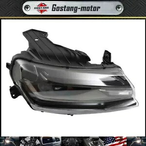 ブラック HID W/LED DRL 右側ヘッドライトヘッドランプ 2016-2022 シボレーカマロ用 Black HID W/ LED DRL Right Side Headlight Headlamp For 2016-2022 Chevy Camaro 【並行輸入品】|カスタムパーツ WORLD倉庫