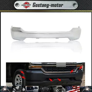 センサー&フォグライト穴なし フロントバンパー 新品 2016-2019 シルバラード 1500 LD用 w/o Sensor & Fog Light Holes Front Bumper New For 2016-2019 Silverado 1500 LD 【並行輸入品】｜カスタムパーツ WORLD倉庫