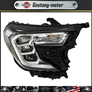 助手席側ヘッドライトアセンブリ LED ブラック 2022-2023 GMC テレイン SLT/SLE 用 Passenger Side Headlight Assembly LED Black For 2022-2023 GMC Terrain SLT/SLE 【並行輸入品】