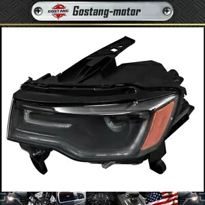 ドライバー/左 ブラック HID/キセノン ヘッドライト クリア 2019-2021 ジープ グランドチェロキー用 Driver/Left Black HID/Xenon Headlight Clear For 2019-2021 Jeep Grand Cherokee 【並行輸入品】