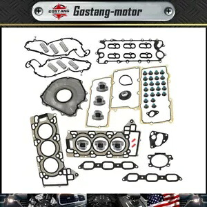 AJ126 エンジンフルガスケットセット + ピストン 14-20 ジャガーランドローバー 3.0L 用リング付き AJ126 Engine Full Gasket Set+ Piston W/Rings For 14-20 Jaguar Land Rover 3.0L 【並行輸入品】｜カスタムパーツ WORLD倉庫
