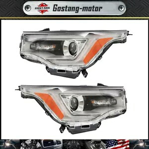 ヘッドライト LED DRL なし クローム クリア 左側 + 右側 2017-2019 GMC アカディア SL 用 Headlight w/o LED DRL Chrome Clear Left+Right Side For 2017-2019 GMC Acadia SL 【並行輸入品】｜カスタムパーツ WORLD倉庫